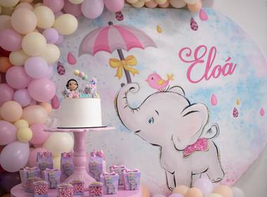 Festa infantil de Eloá - elefantinho