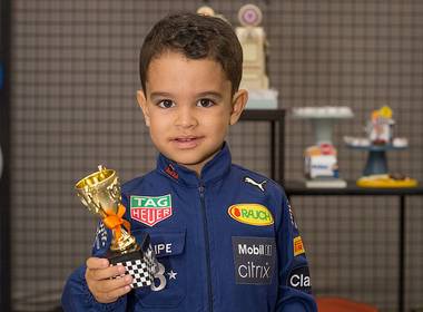 Festa infantil de Fórmula 1