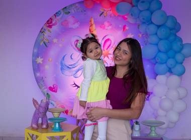 Festa infantil de Manu - Unicórnio