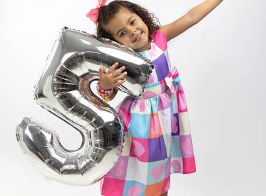 Ensaio Infantil de Luiza - 5 anos 