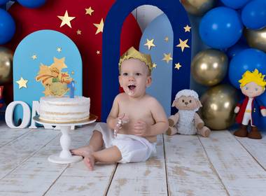 Smash The Cake de Festinha particular Nicolas