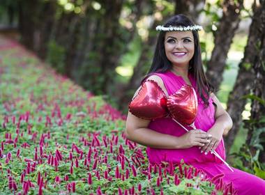 Ensaio Gestante de Raflésia e Evânio = Giovana e Laura