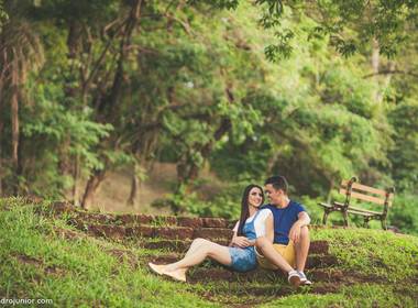 Ensaio Namorando de Luiz Fernando e Mírian