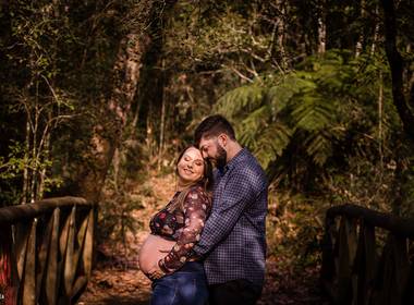 Gestante de Shaiane e Alisson