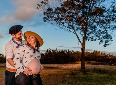 Gestante de Vanessa e Vavá