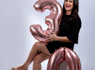 Casual de Ensaio Aniversário Bruna