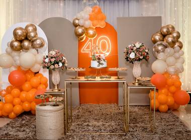 Aniversário Adulto de Aniversário 40th 