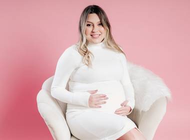 Gestante de A Espera de Maria Antônia