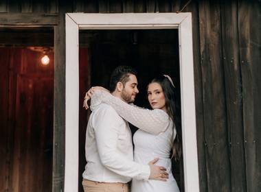 Ensaio de Letícia e Vinicius