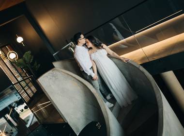 Ensaio de Claudine e Leonardo