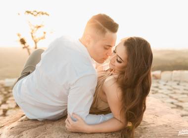 Ensaio de Carol e Victor