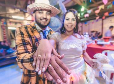 Evento Sociais de Camila e Daniel - Arraiá de noivado