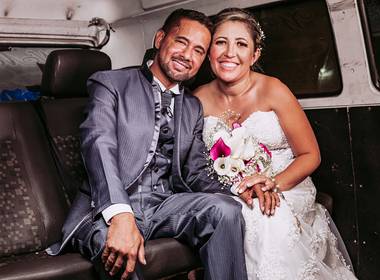 Casamento de Viviane e Francis