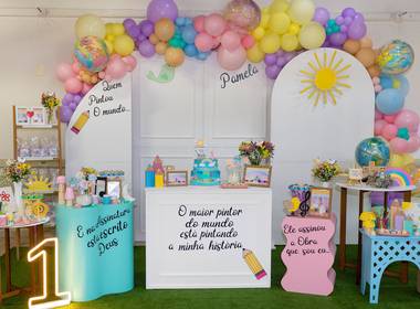 Evento Infantil  de 01 Ano Pamela