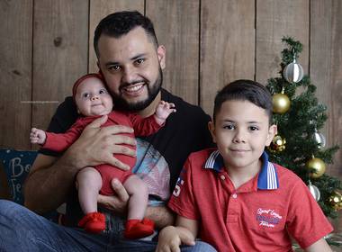 Natal  de Suelen e família