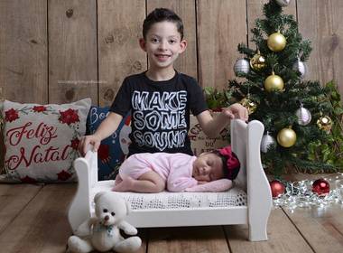 Natal  de Maria Caroline e família 