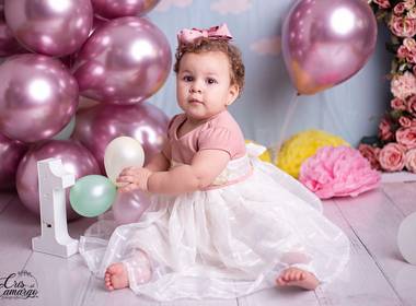 Smash the cake  de smash the Cake  Arco Iris  - Maria 01 aninho 