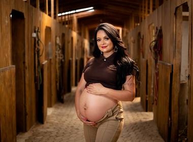 Gestante de Susye e Diego 