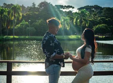 Gestante de Susye e Diego 