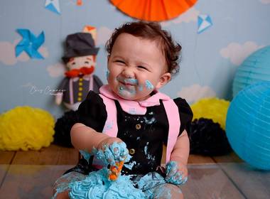 Smash the cake  de Smash The  Cake  Bita   01 aninho  Benicio 