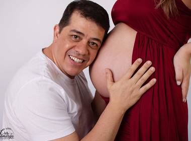 Gestante de Darlene & família  