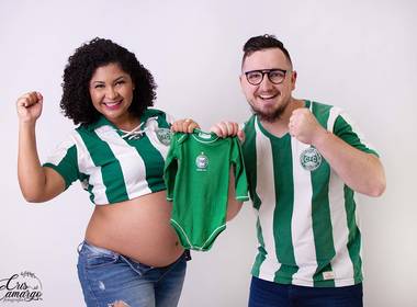 Gestante de Karina e Família 