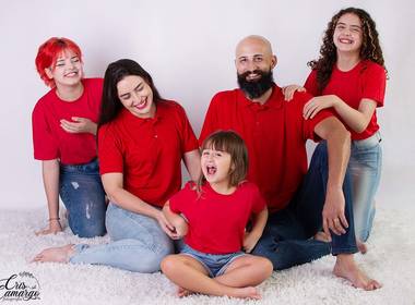 Infantil  de Bruna e família 