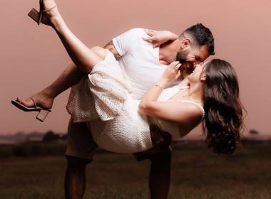Pré Wedding de Ensaio de Casal Sítio Essência do Campo | Holambra | Carol + Arthur