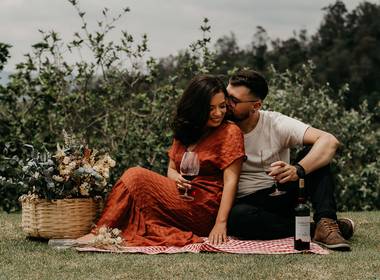 Pré Wedding de Ensaio de Casal | Vinícola Terrassos | Amparo SP | Luara + David