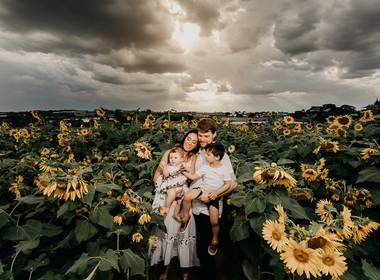 Família de Fotografia de Família Cidade das Flores | Holambra SP