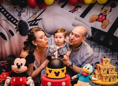 FAMÍLIA de Théo | 1 Ano - Festa Infantil