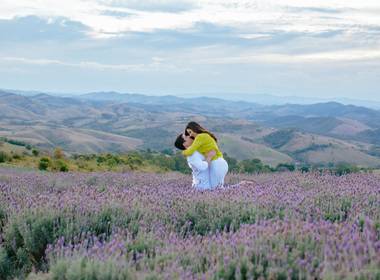 PRE WEDDING de CAMILA + DANIEL | LAVANDÁRIO | 