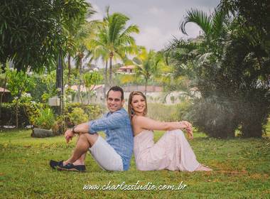 Ensaio de Casal de Gardênia e Alysson