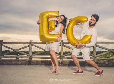 Ensaio de Casal de Carolina e Edson