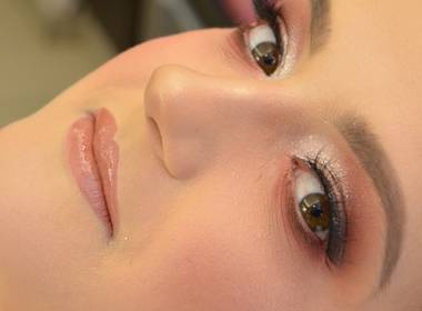 Making of de noiva:  de Erika