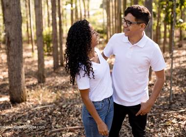 Ensaio de Casal de Mel e William