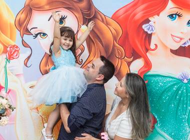 infantil de Isabella 3 anos 