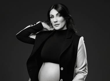 Gestante Estúdio de Ensaio Gestante em estudio, Djeovana e Cristopher 