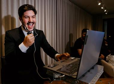 Recepção de Bruno - Odontologia 