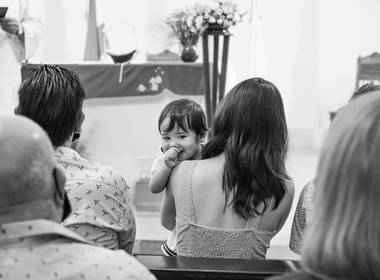 Fotografía de Familia de El Bautismo de Franchesca