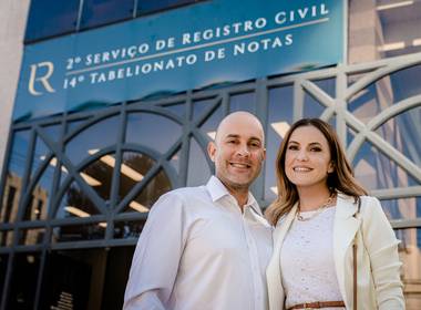 fotografia de casamento de Casamento Civil