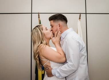fotografia de casamento de Casamento Civil