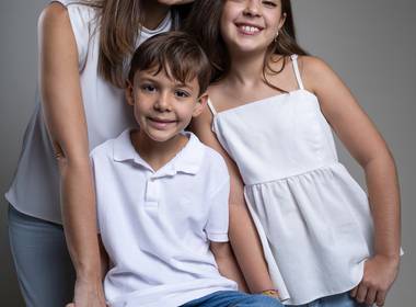 Ensaio família de Ensaio em Família: Noelle, Ricardo, Henrique e Rafa