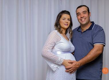 Gestante de Jéssica e Rodrigo a doce espera de João