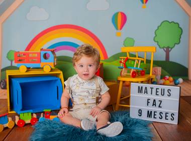 ACOMPANHAMENTO de 9 MESES DO MATEUS