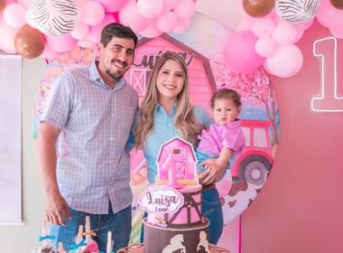 Aniversários de Luísa 1 ano 