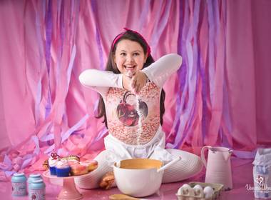 Estúdio de Alana 9 anos