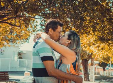 Ensaio casal  de Fernanda e heliomar