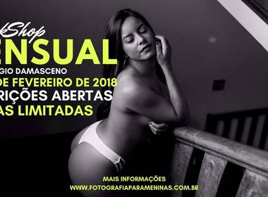 Workshop de Veja como foi o nosso 1º Workshop de Fotografia Boudoir e Sensual