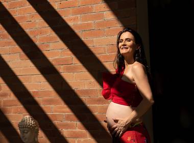 Ensaio de Gestante de A Jornada Sagrada da Gestação